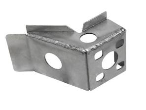 Türscharnierträger oben und unten. Porsche 356C - 64450123100, 64450123200 - PP104DBL, P104DBL, PP104DBR, P104DBR