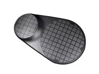 Loudspeaker grille, in Satin Black. Porsche 993 - 9935557770001C