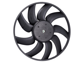 Water radiator electric fan, 400W. Porsche 95B Macan 2.0L - 9A795945516, 8K0959455K