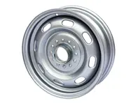 15' 4.5J Stahl 'Knock off' Felge, Lackiert Porsche 356