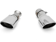 Exhaust Tail Pipes Deluxe Oval Style. Porsche 965 TURBO - 96522000024, 93011125103, 93011125201