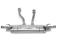 Silencieux arrière échappement sport Porsche 958.2 Cayenne turbo et turbo S