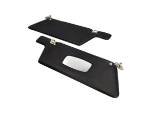 Sonnenblendensatz, links und rechts. Porsche 911 1968>> Coupe LHD - 90173103221, 90173103121