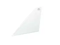 Front fixed 1/4 window glass, Clear. Porsche 911 69-84 Coupe - 90154250127, 90154250227 - WSN1017, WSN1019