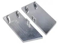 Interior door handles alloy. Porsche 911 / 964 / 993 - 9115312510070B, 9115312520070B, 9935558510001C, 9935558520001C - 1687800110