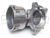 Boîtier de thermostat de liquide de refroidissement. Porsche 996 Turbo / 997 Turbo / GT3 - 99610612172, 99610612171