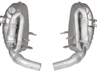 Auspuffanlage Sport hinten, 'Super Sound', Edelstahl, mit einstellbaren Soundklappen Porsche 996 - 99611121000, 99611112155, 99611112170, 99611112157, 99611113154, 99611112256, 99611112270, 99611112257, 99611113254 - 1620601310, 96.335SSOUND