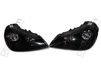 Faro Anteriore Sportivo Nero Versione Litronic Porsche Cayenne 957 2007>> - 95563117540, 95563117640