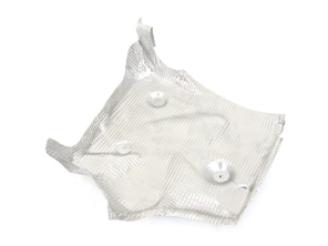 Hitzeschutzschild Stoßfänger hinten außen. Porsche 991.2 GT3 18>> - 99150547980, 991505478080