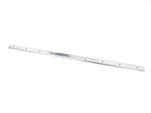 Bande de tapis en aluminium pour seuil de porte. Porsche 356 A/B/C - 64455111700, 64455111800