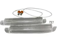 Blinkerglas 2er Set vorne KLAR. Porsche 944S2 / 944T - 95163116100, 95163116200 - JPS944S2-FILY-CL, 1695450610