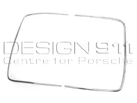 Rear screen moulding, Chrome. Porsche 911 Coupe - 90154591120, 90154591220