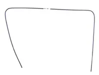 Heckscheibenzierleiste, Kunststoff. Porsche 996 2002>> - 99654554502