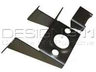 Vordere Motorhauben-/Haubenverriegelungsplatte. Porsche 356B T6 - P153B, PP153B, 64450215007