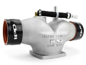 Ansaugplenum aus Aluminium. Porsche 991.1 Turbo /S IPD Ansaugplenum 74 mm - 91274, 9A111003770