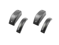 Avertisseur de pare-chocs arrière avec moulure en caoutchouc. Porsche 911/912 1965-73 - 90150503326, 91150503302, 90150590321 - BMP11.1.132