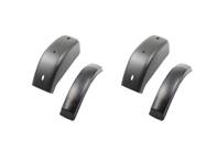 Rear bumper horn / over rider with rubber moulding. Porsche 911/912 1965-73 - 90150503326, 91150503302, 90150590321 - BMP11.1.132