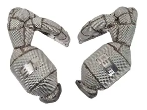 Collecteur d'échappement de longueur égale avec convertisseur catalytique. Porsche 718 Boxster 4,0 litres / 981 Cayman GT4 - 982254017C, 982254017D, 982254017E, 982254017EX, 982254018C, 982254018D, 982254018E, 982254018EX, 982254017F, 982254017FX, 982254018F, 982254018FX - 9M82254017