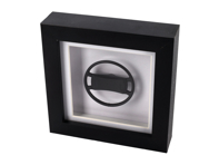 Steering wheel 911 '74-77 Porsche Art - Box framed 1:8 scale - 91134708300, 91134708401, 91134708370, 91134709700, 91134785900, 91134709701