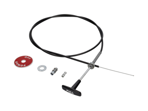 Kit de câble de traction à distance Rennline avec poignée en T. Porsche 911/964/993 - EL21, EL61