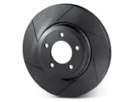 Geschlitzter Bremsscheibenrotor hinten. Porsche Cayenne 955 / 957 / 958 - 7L6615601D, 7L6615601J, 7L8615601C, 95535240130, 95535240131, 95535240100