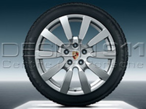 Llantas de aleación Cayenne SportDesign II de 20' y neumáticos de invierno Porsche original - 95804460130, 95804460140