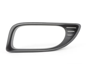 Couvercle d'échappement de pare-chocs arrière. Porsche 997 Turbo - 9975056510001C, 9975056520001C