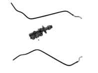Big bore brake master cylinder and connecting line kit LHD. Porsche 911 / 912 / 914 - PCG35506100, 90135506100, PCG35506300, 90135506300, 91435506300, PCG35506310, 91135501202, 90161311501