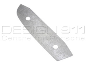Dash to cowl shim, aluminium. Porsche 356 Pre-A 50-55 - 64450202105, PP160A, P160A