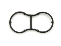 Radiator oil cooler gasket. Porsche 955/957/958 Cayenne - 95510702103, 95510702100, 95510702101, 95510702102, 95510711100
