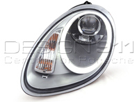HEADLAMP HALOGEN + PROJECTOR AURORA LIGHT Porsche 987 05-08 SILVER LHD - 987631011SL