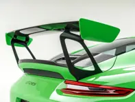 Rear wing extended risers, aluminium. Porsche 991 GT3 RS / GT2 RS