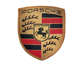 Écusson Porsche - Badge à coudre