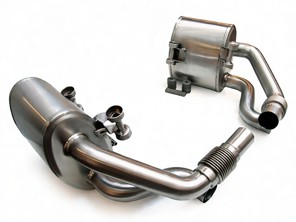 Boîtes d'échappement sport secondaires DesignTek pour Porsche 991.1 - 126343-01, 99111132101, 99111132103, 99111132501, 99111132503, 99111132502, 99111132201, 99111132203, 99111132601, 99111132603, 99111132602