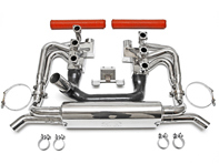 RSR Header Muffler Kit. Porsche 911 Carrera 1976-89 w/Heat - FSPOR911RSRWH