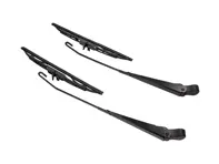 Wiper arm SET OF 2, BLACK. Porsche 911/912 67-73 - 90162801415, 90162801400, 90162801500 - 1698301110
