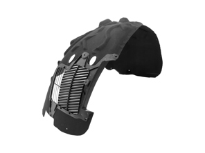 Revêtement de passage de roue avant. Porsche 9YA Cayenne - 9Y0810971, 9Y0810971B, 9Y0810971D, 9Y0810971F, 9Y0810971H, 9Y0810972, 9Y0810972B, 9Y0810972D, 9Y0810972F, 9Y0810972H