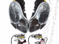 Scheinwerfer Klar und HID Kit Porsche 986 Boxster / 996 - 98663113221, 98663113121, 99663104502, 99663104602, HIDH7PRO6K