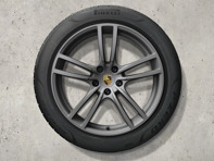 Cerchi in lega Cayenne Turbo da 21" colore Grigio Vesuvio e pneumatici estivi Originali Porsche - 9Y0044663K