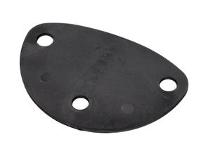 Insert de gâche de serrure de porte 1 mm. Porsche 356 - 64453172300 - 327135446