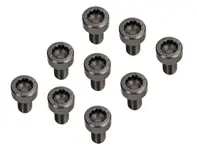 Flywheel bolt, SET OF 9. Porsche 911 / 924S / 944 / 964 / 968 - 93010220600, 93010220601 - 1234