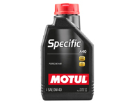 Olio motore completamente sintetico MOTUL SPECIFIC A40 0W-40 - Flacone da 1 litro - 0W/40, 0W-40