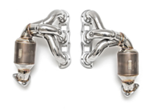 Exhaust sport headers. Porsche 987.2 Boxster / Cayman/ Cayman R, Spyder (2009-2012) - 98711310133, 987113101AX, 98711310233, 987113102AX