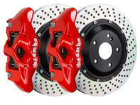 Brembo GT Big brake kit (rear). Porsche - Brake disc size: 380x28 - 2S19005A, 2S19005A1, 2S19005A2, 2S19005A3