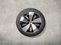 20" Macan wintervelg-en-bandenset, hoogglans zwart. Porsche Macan-e - 95C044600A