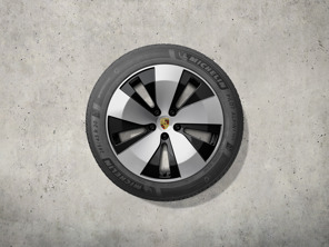 Juego de ruedas y neumáticos de invierno para Macan de 20", negro brillante. Porsche Macan-e - 95C044600A