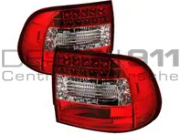 Indicator Units Rear RED / CLEAR with LED Bulbs. Porsche Cayenne 955 - 95563100040
