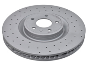 Rotore disco freno SPORT COAT Z, anteriore. Porsche Macan 3.0L Benzina / 3.0L Diesel - 460.1552.52, 95B615301F, 95B615302, 95B615302F, 95B615302H, 95B615301H, 95B615302T, 95B615301T, 09D93611, 09D93711, 460.1553.52, 95B615301 - 460.1552.52, 460.1553.52