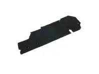 Unterbodenverkleidung, Mitte rechts. Porsche 970.2 Panamera 2014-16 (LWB) - 97050412204, 97050412210