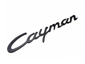 Plakette 'CAYMAN' für Porsche 981C Cayman 2013>> - 98155923901
